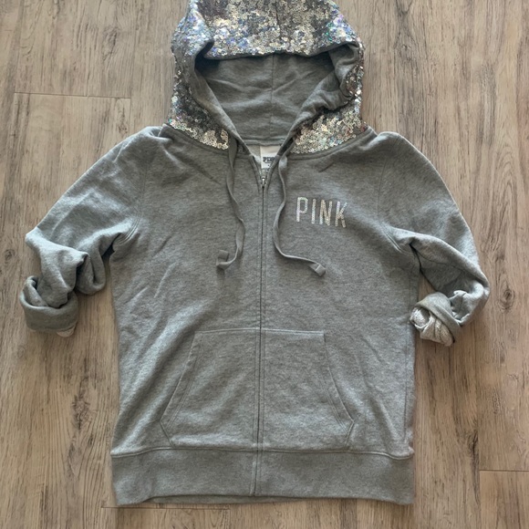 VS PINK Limited Edition Bling Hoodie - Picture 3 of 7